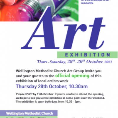 Art exhibition at Wellington MC